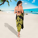 Thai Ornament Pattern Print Beach Sarong Wrap