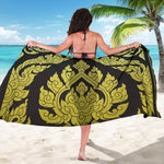 Thai Ornament Pattern Print Beach Sarong Wrap
