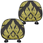 Thai Ornament Pattern Print Car Headrest Covers