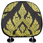 Thai Ornament Pattern Print Car Headrest Covers