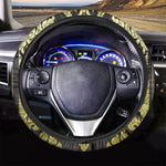 Thai Ornament Pattern Print Car Steering Wheel Cover