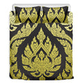 Thai Ornament Pattern Print Duvet Cover Bedding Set
