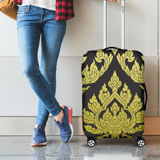 Thai Ornament Pattern Print Luggage Cover
