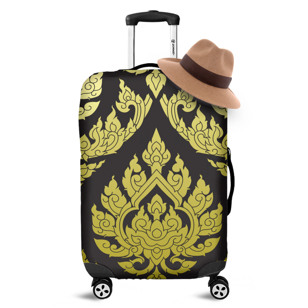 Thai Ornament Pattern Print Luggage Cover