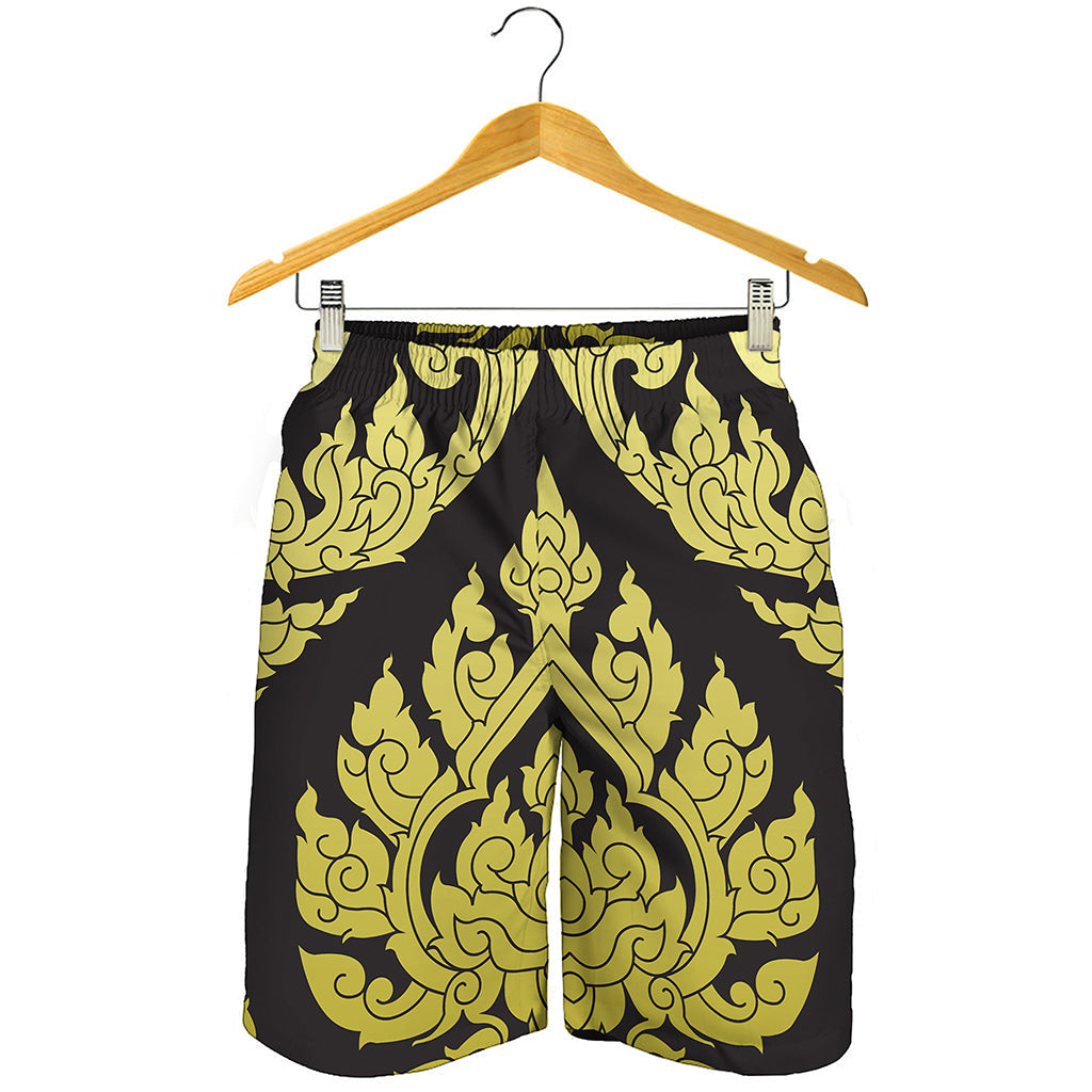 Thai Ornament Pattern Print Men's Shorts