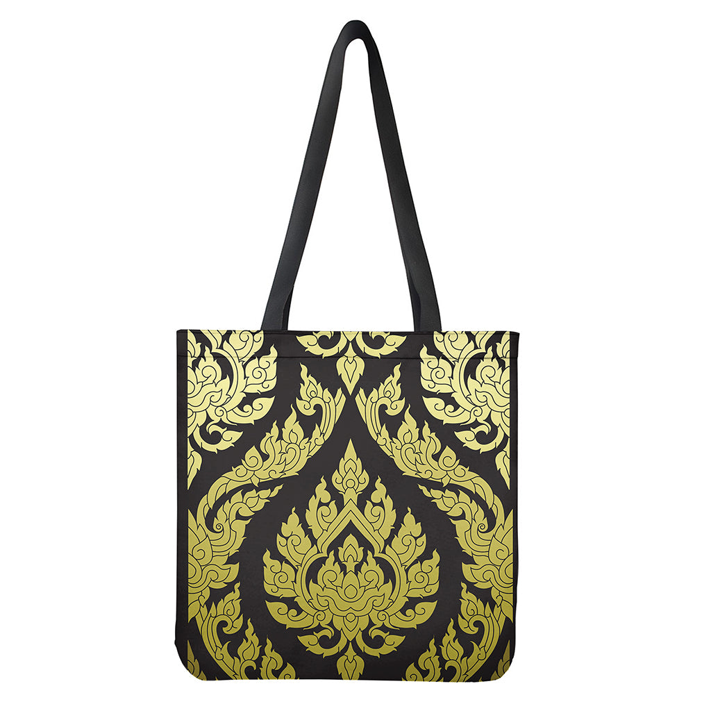 Thai Ornament Pattern Print Tote Bag