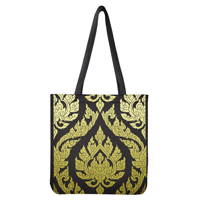 Thai Ornament Pattern Print Tote Bag