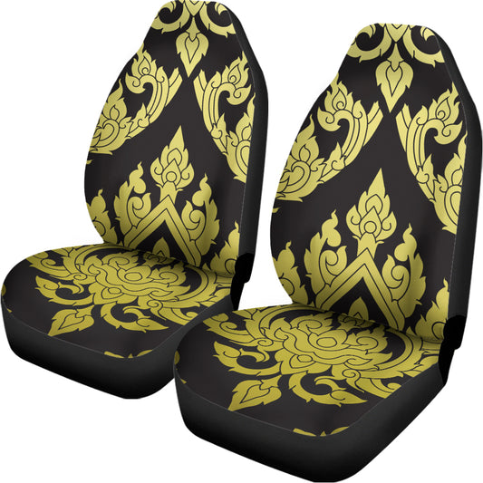 Thai Ornament Pattern Print Universal Fit Car Seat Covers