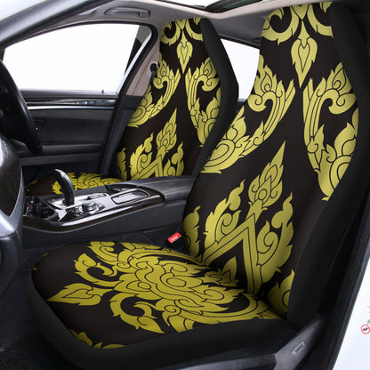Thai Ornament Pattern Print Universal Fit Car Seat Covers