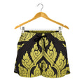 Thai Ornament Pattern Print Women's Shorts