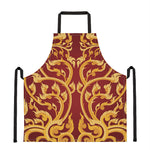 Thai Winding Vines Pattern Print Apron