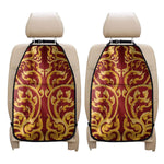 Thai Winding Vines Pattern Print Car Seat Organizers