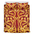 Thai Winding Vines Pattern Print Duvet Cover Bedding Set