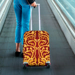 Thai Winding Vines Pattern Print Luggage Cover