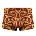Thai Winding Vines Pattern Print Men's Boxer Briefs