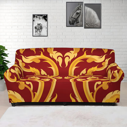 Thai Winding Vines Pattern Print Sofa Cover