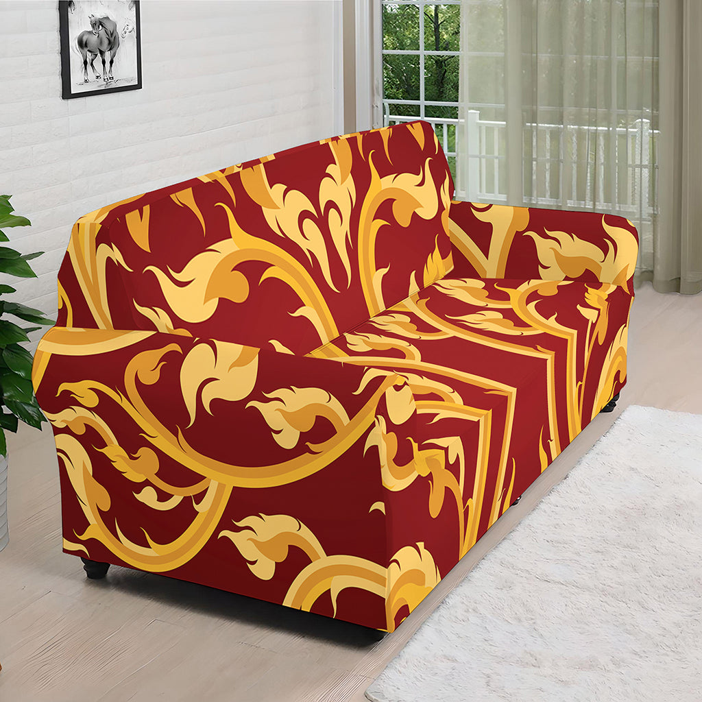 Thai Winding Vines Pattern Print Sofa Cover