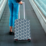 The Great Kanagawa Wave Pattern Print Luggage Cover