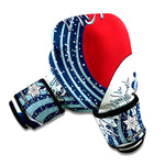 The Great Kanagawa Wave Print Boxing Gloves