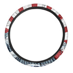 The Great Kanagawa Wave Print Car Steering Wheel Cover