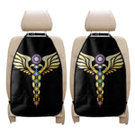 The Seven Chakras Caduceus Print Car Seat Organizers
