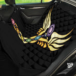 The Seven Chakras Caduceus Print Pet Car Back Seat Cover