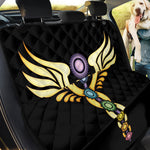 The Seven Chakras Caduceus Print Pet Car Back Seat Cover