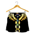 The Seven Chakras Caduceus Print Women's Shorts