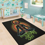 The Seven Chakras Print Area Rug