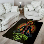 The Seven Chakras Print Area Rug