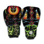 The Seven Chakras Print Boxing Gloves