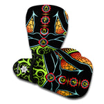 The Seven Chakras Print Boxing Gloves