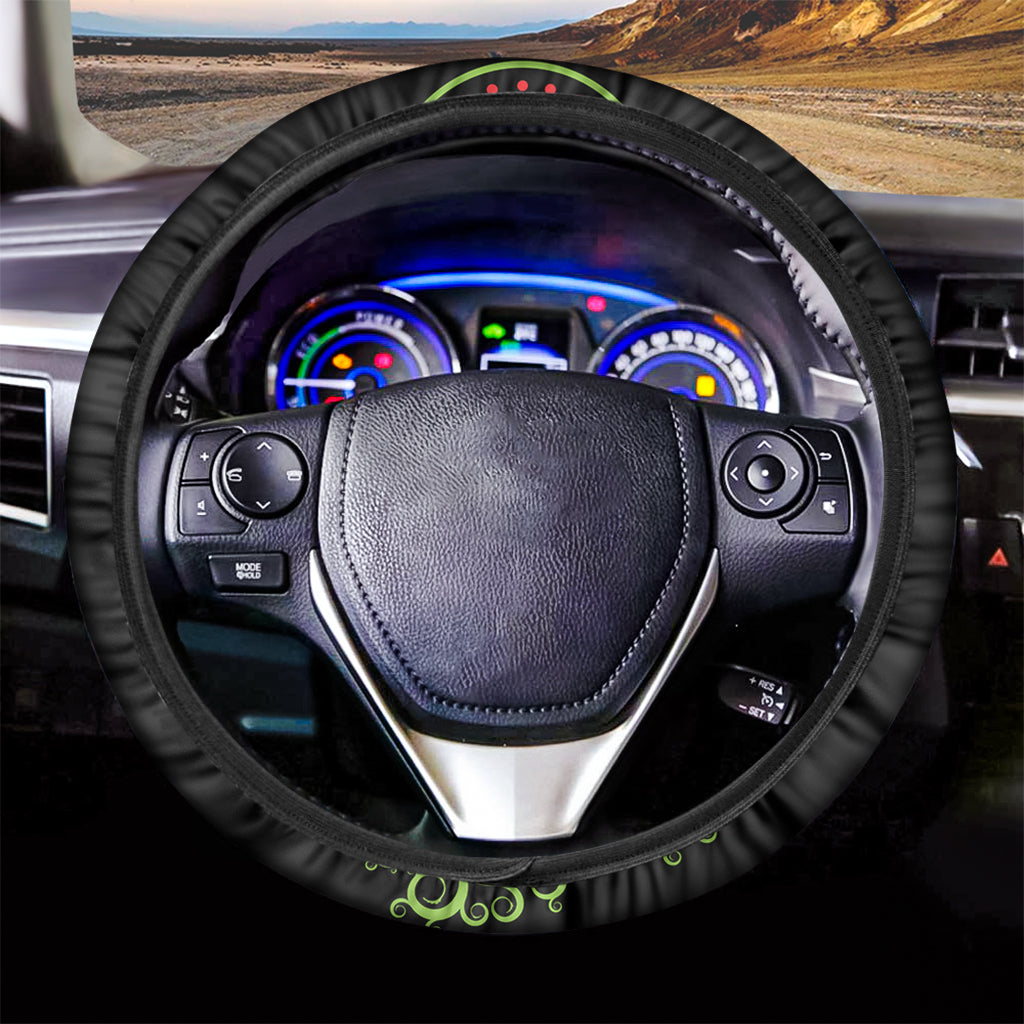 The Seven Chakras Print Car Steering Wheel Cover