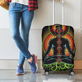The Seven Chakras Print Luggage Cover