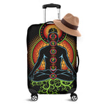 The Seven Chakras Print Luggage Cover