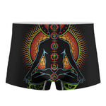 The Seven Chakras Print Men's Boxer Briefs