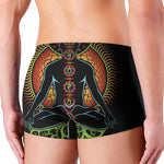 The Seven Chakras Print Men's Boxer Briefs