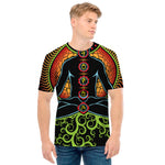The Seven Chakras Print Men's T-Shirt