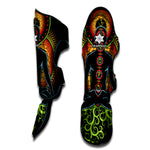 The Seven Chakras Print Muay Thai Shin Guard