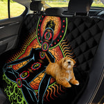 The Seven Chakras Print Pet Car Back Seat Cover