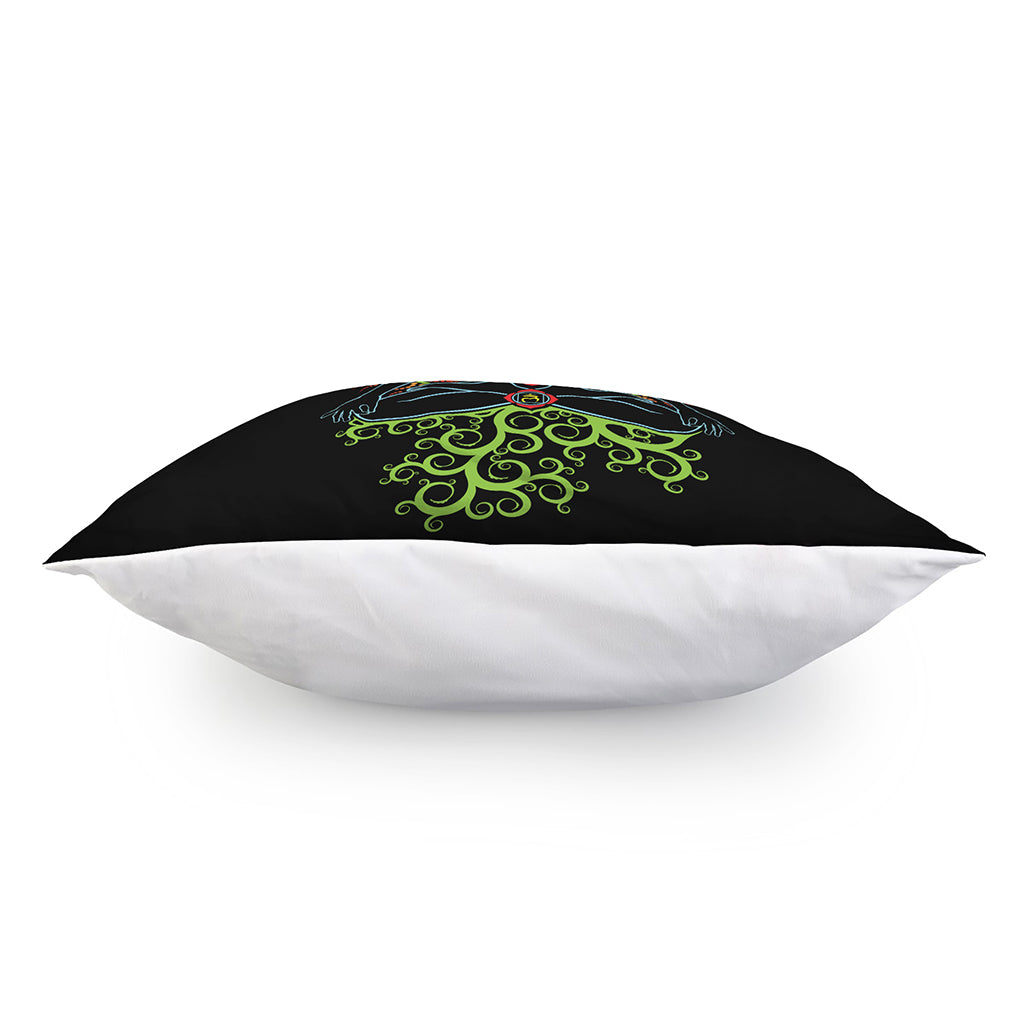 The Seven Chakras Print Pillow Cover