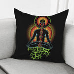 The Seven Chakras Print Pillow Cover