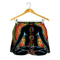 The Seven Chakras Print Women's Shorts