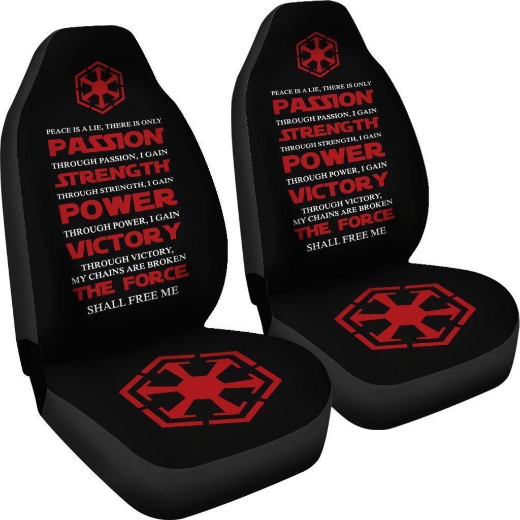 The Sith Code Universal Fit Car Seat Covers GearFrost