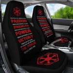 The Sith Code Universal Fit Car Seat Covers GearFrost