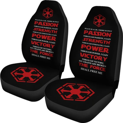 The Sith Code Universal Fit Car Seat Covers GearFrost