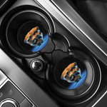 The Sock And Buskin Theatre Masks Print Car Coasters