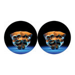 The Sock And Buskin Theatre Masks Print Car Coasters
