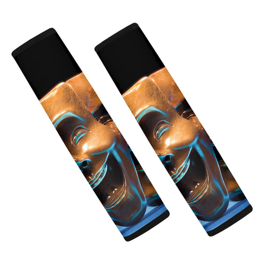 The Sock And Buskin Theatre Masks Print Car Seat Belt Covers