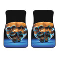 The Sock And Buskin Theatre Masks Print Front Car Floor Mats